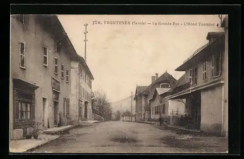 AK Frontenex, La Grande Rue, L`Hotel Fontanet