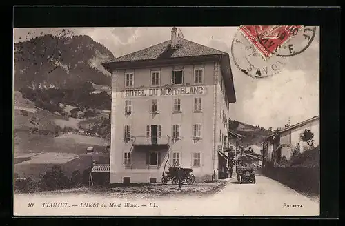 AK Flumet, L`Hotel du Mont Blanc