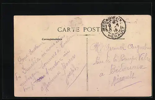 AK Passagierschiff SS Dumbéa bei stürmischer See