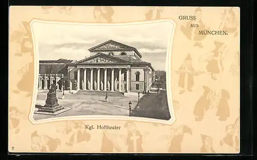 AK München, Kgl. Hoftheater