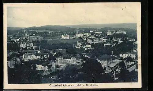 AK Ostseebad Göhren, Blick vom Nordpeerd