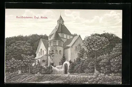 AK Bad Brückenau, Evangelische Kirche