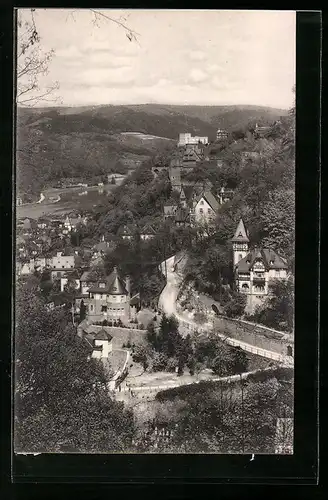 AK Heidelberg, Totale mit Graimbergweg