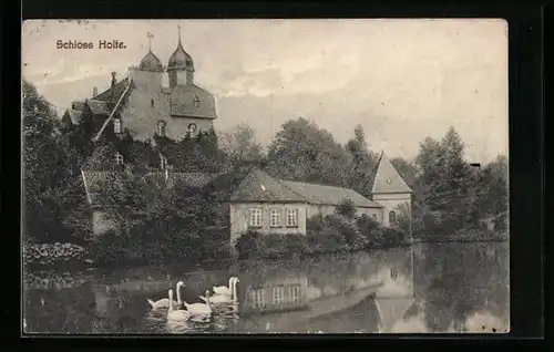 AK Holte, Schloss & Gasthof zur Holte, Bes. G. Venjakob