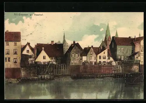 AK Alt-Bremen, Idylle am Theerhof