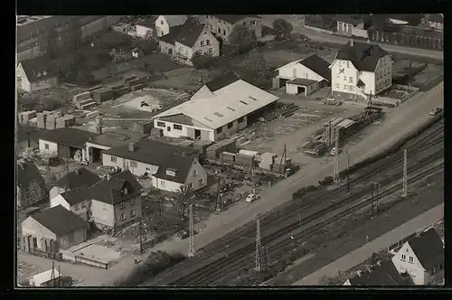 AK Bremen, Strassenpartie mit Bahngleis