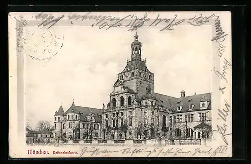 AK München, Nationalmuseum