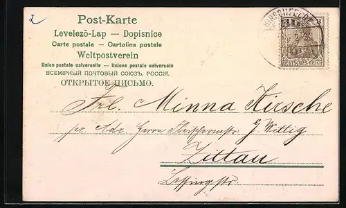 AK Kleeblatt, Glückliches Neujahr