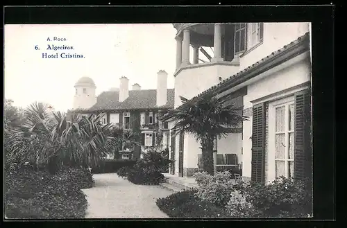 AK Algeciras, Hotel Cristina, Teilansicht
