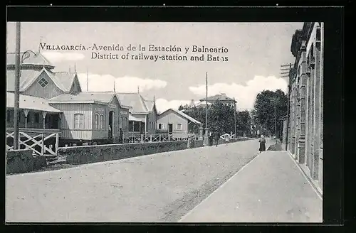 AK Villagarcia, Avenida de la Estacion y Balneario