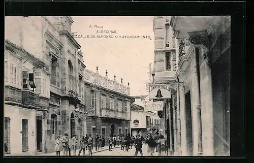 AK Algeciras, Calle de Alfonso XI y Ayuntamiento