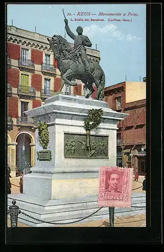 AK Reus, Monumento a Prim