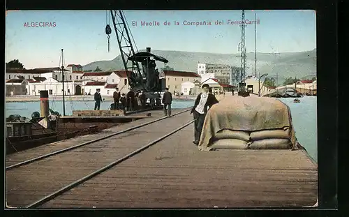 AK Algeciras, El Muelle de la Compania del Ferro Carril