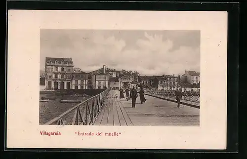 AK Villagarcia, Entrada del muelle