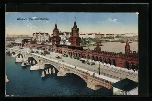 AK Berlin, Oberbaumbrücke