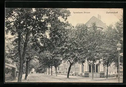 AK Berlin-Zehlendorf, Spandauer Strasse