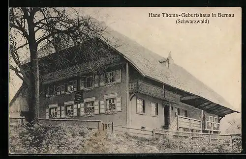 AK Bernau, Geburtshaus von Hans Thoma