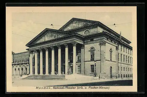 AK München, National-Theater
