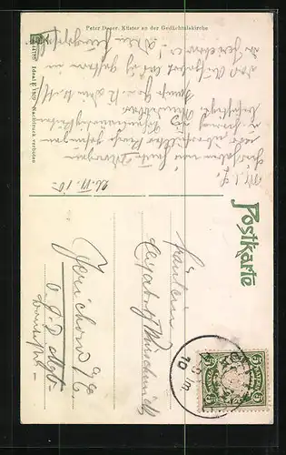 AK Speyer, Blick zur Gedächtniskirche