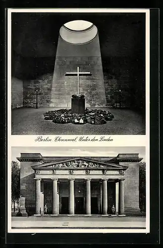 AK Berlin, Ehrenmal Neu Wache Unter den Linden