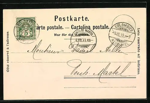 AK Colombier, Chateau de Colombier