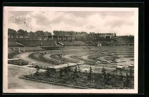 AK Essen, Gruga 1929, Dahlien-Arena