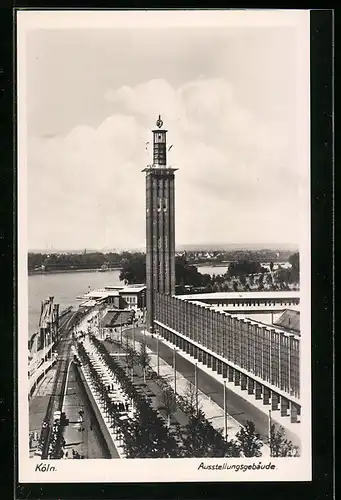 AK Köln, Blick auf das Ausstellungsgebäude