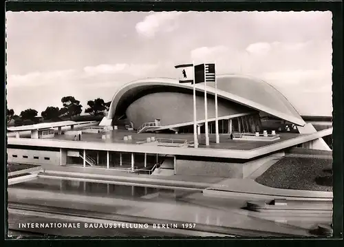 AK Berlin, Intern. Bauausstelling 1957, Kongresshalle