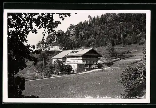 AK Kufstein /Tirol, Hinterduxer Hof