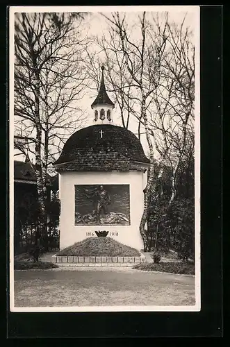 AK Innsbruck, Ehrengrab der Tiroler Kaiserjäger am Berg Isel