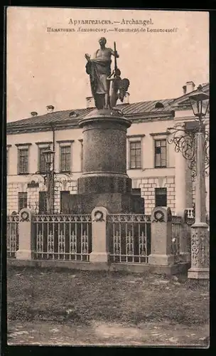 AK Archangel, Monument de Lomonosoff