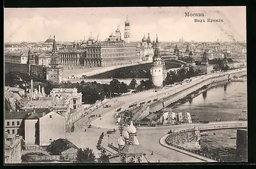 AK Moscou, Vue du Kremlin