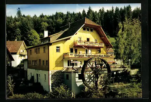 AK Kapfenhardt /Kr. Calw, Gasthof-Pension Untere Kapfenhardter Mühle