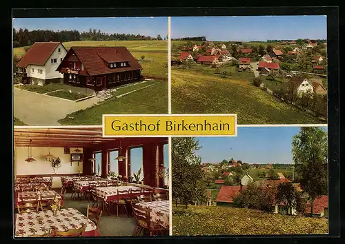 AK Agenbach /Schwarzw., Gasthof-Pension Birkenhain, Neuweiler 2