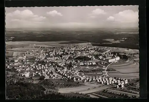 AK Bitz /Schwäb. Alb, Ortsansicht mit Umland