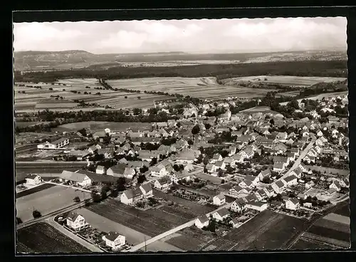 AK Sersheim /Württ., Fliegeraufnahme des Ortes