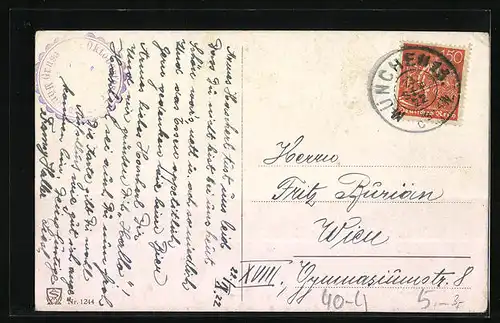 Künstler-AK Freiübung 1,2,3, gsuffa!, Trinkerhumor