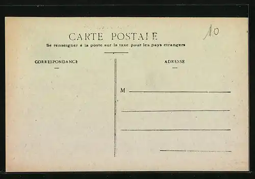 AK Voreppe, La Poste, Route de Lyon