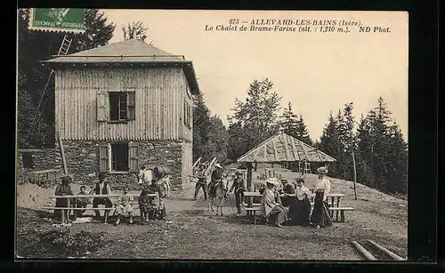 AK Allevard-les-Bains, Le Chalet de Brame-Farine