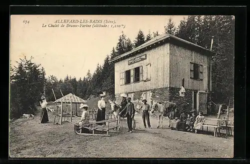 AK Allevard-les-Bains, Le Chalet de Brame-Farine