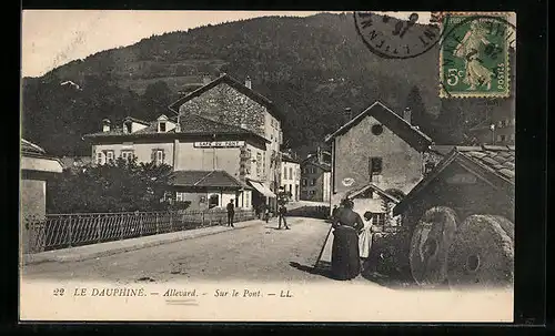 AK Allevard, Sur le Pont