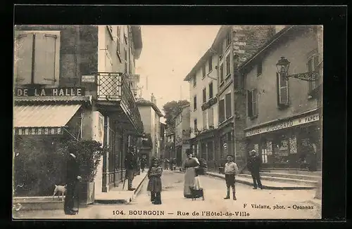 AK Bourgoin, Rue de l`Hotel-de-Ville