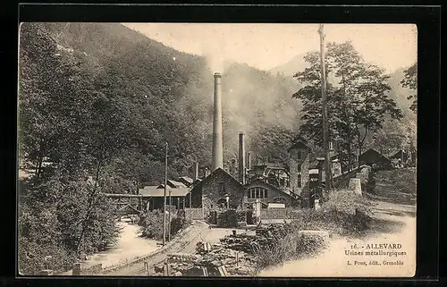 AK Allevard, Usines métallurgiques