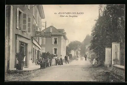 AK Allevard-les-Bains, Hotel du Dauphiné