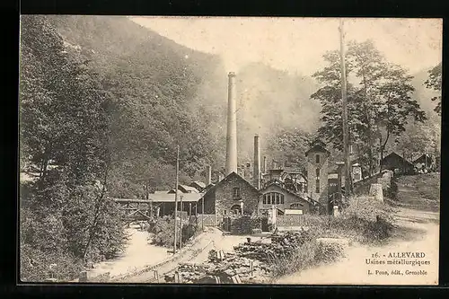 AK Allevard, Usines métallurgiques