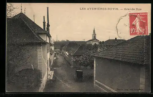 AK Les Avenières-Buvin, Grande Rue