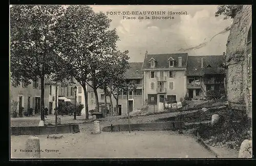 AK Pont-de-Beauvoisin, Place de la Bouverie