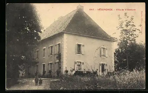 AK Vézeronce, Villa de Villeneuve