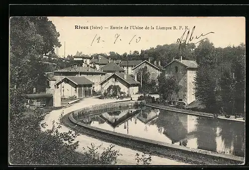 AK Rives, Entrée de l`Usine de la Liampre B.F.K.