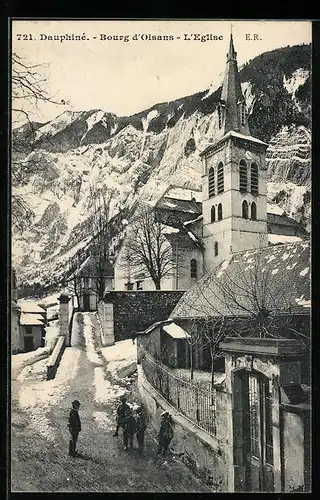 AK Bourg d`Oisans, L`Eglise